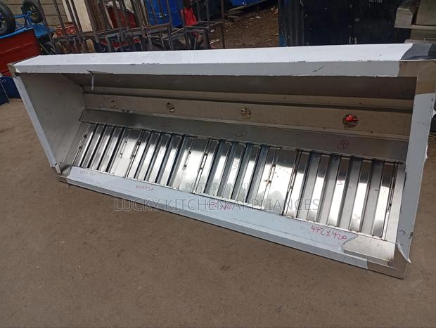 Stainless Steel Kitchen Hood Chimney.