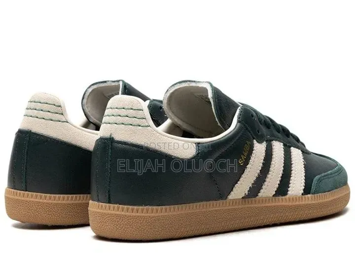 Adidas Samba Og “Shadow Green Cream White “
Quality Leather