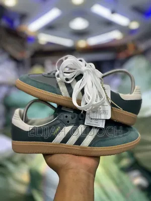 Adidas Samba Og “Shadow Green Cream White “
Quality Leather