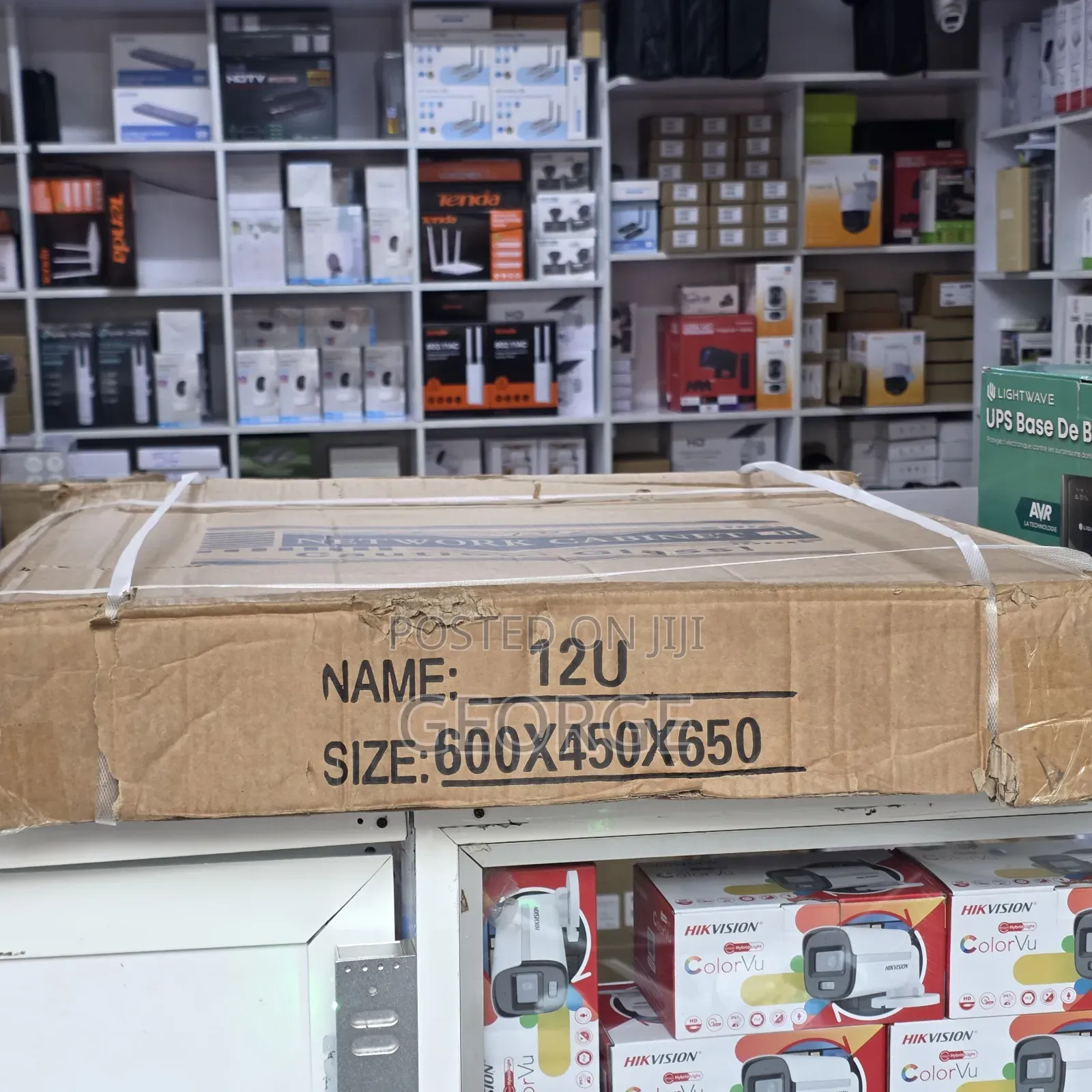 12u Data Cabinet 650×450×650 Wall Mount Network Rack