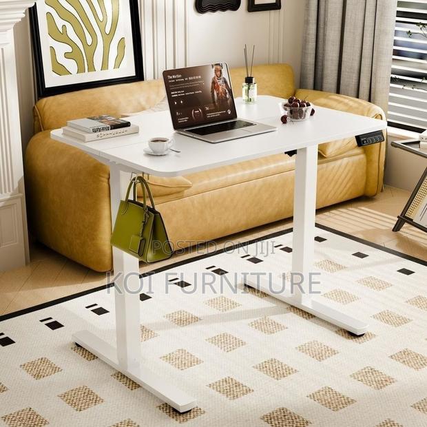 Office Table; 1.6 Meters Adjustable Desk With Quiet and Smooth Lift