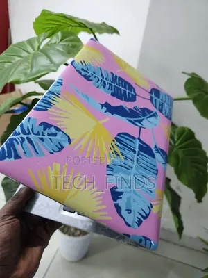 Vibrant Tropical-Themed Laptop Skin