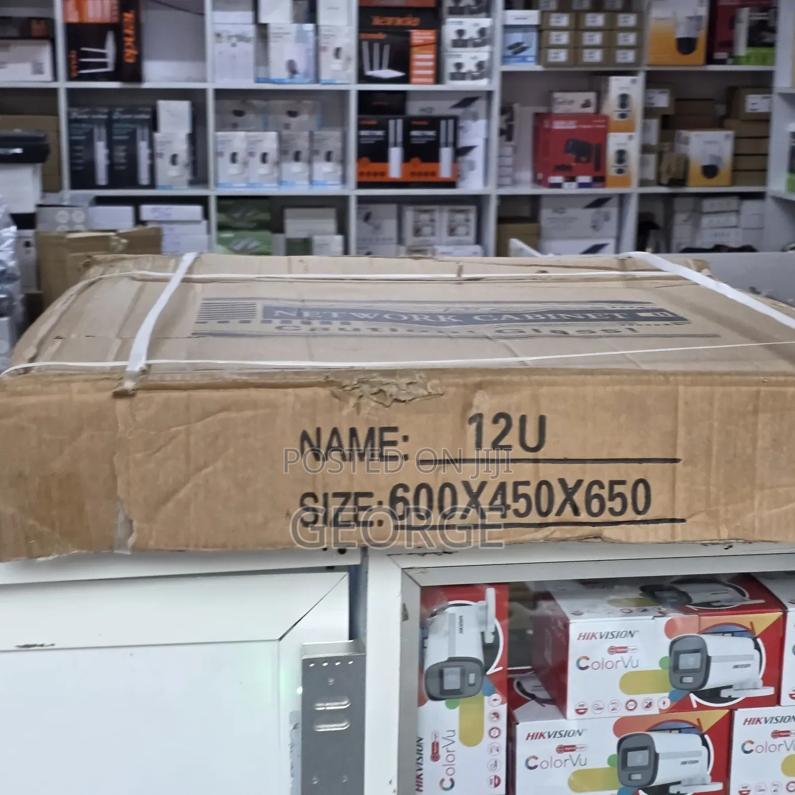 12u Server Cabinet 650x450x650 for Structured Cabling