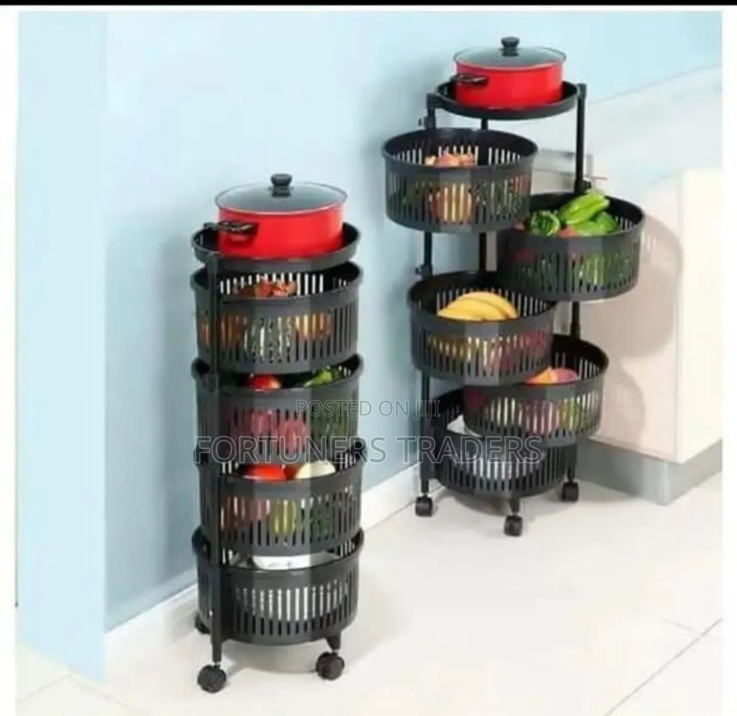 Rotating Fruit Rack .