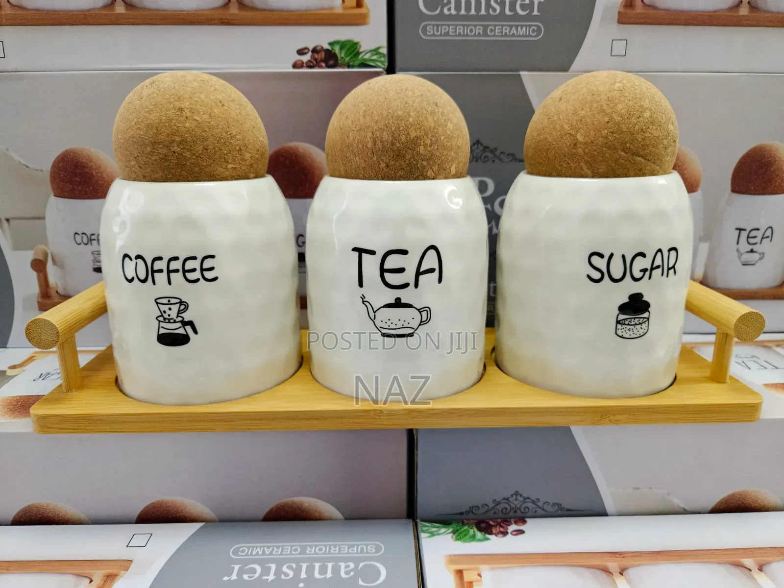 Sugar Tea Coffee Canisters