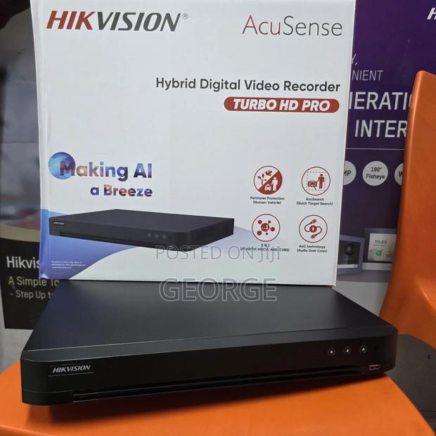 Smart CCTV DVR Hikvision Ids-7216hqhi-M2/Xt – Ai Detection 2 Way Audio