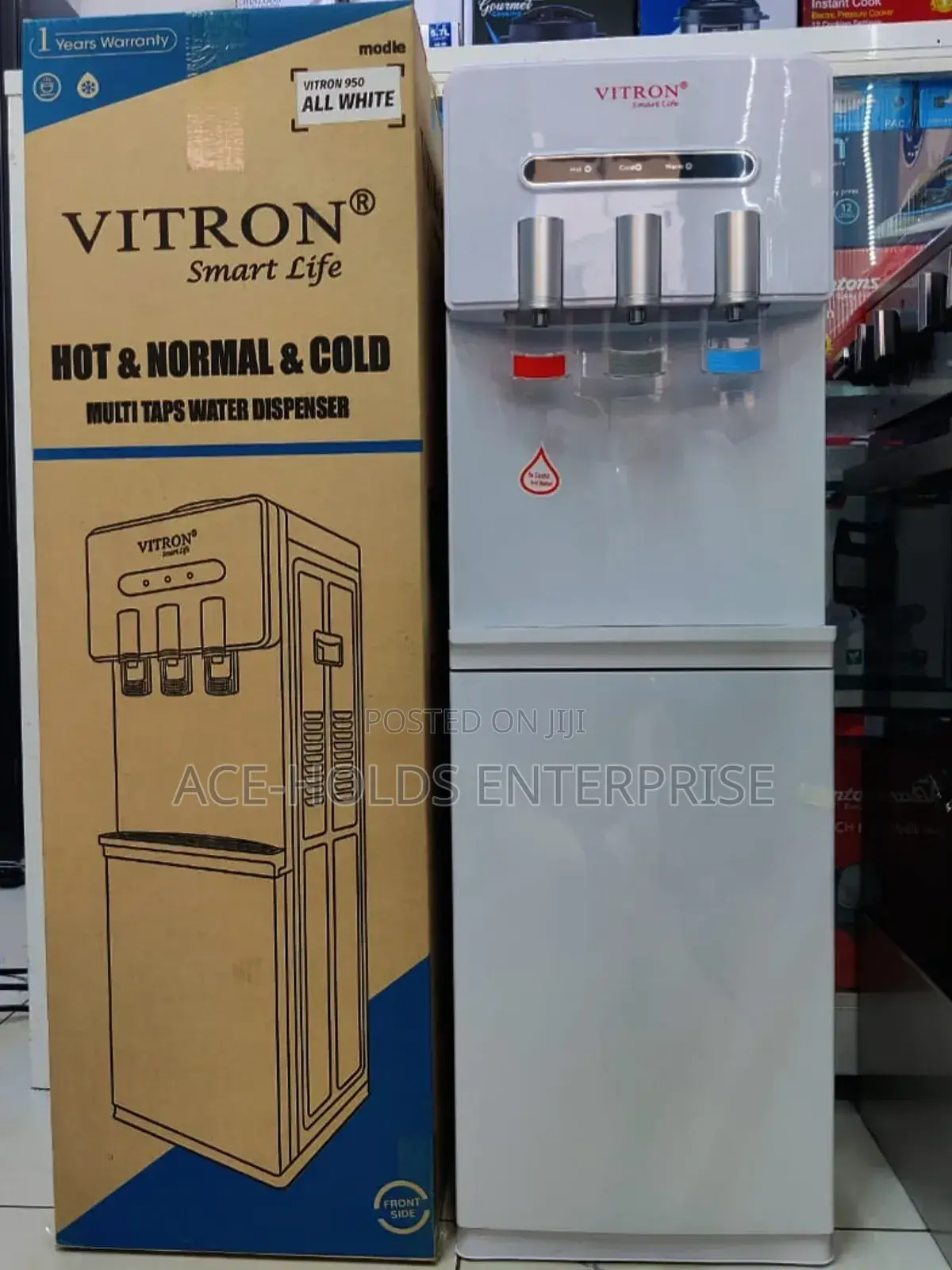 Vitron - Hot , Normal and Cold Water Dispenser / Top Load