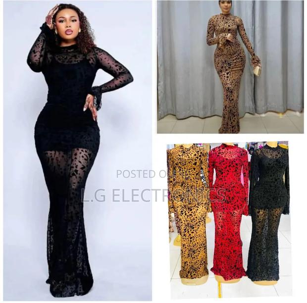 Mesh Maxi Dress - thumbnail 2