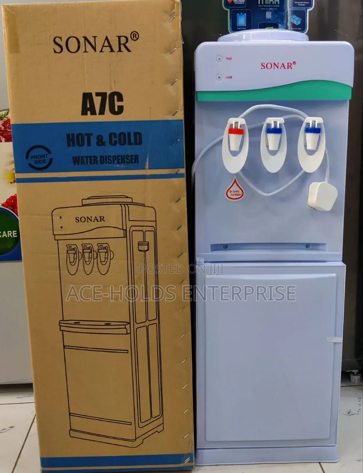 Sonar A7c - 3 Taps Hot , Normal and Cold Water Dispenser