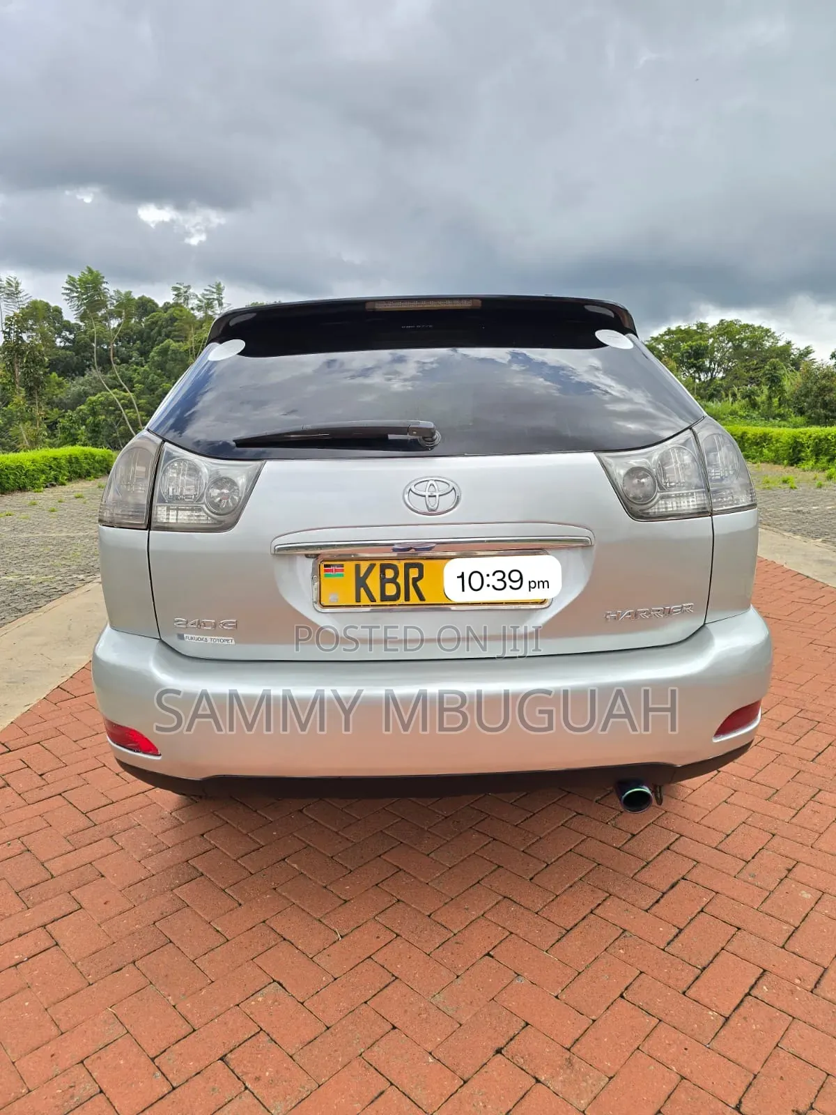 Toyota Harrier 2005 Silver