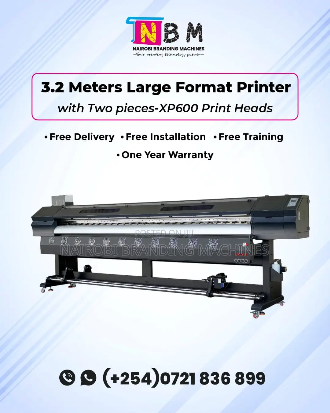3.2 Meters Large Format Printer With 2pcs Xp600 Print Heads on Sale