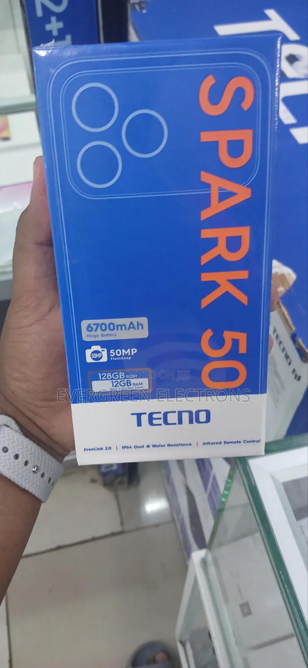 New Tecno Spark 50 128 GB Gray - thumbnail 2