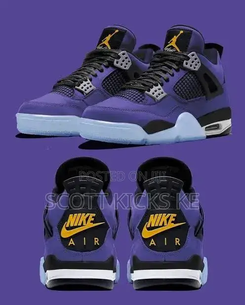 Air Jordan 4 Og “Lakers“ Quality Leather