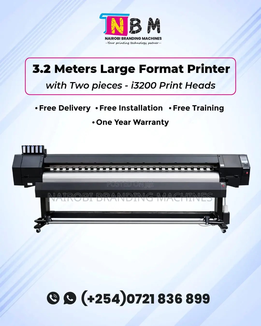 3.2 Meters Large Format Printer With 2pcs I3200 Print Heads on Sale