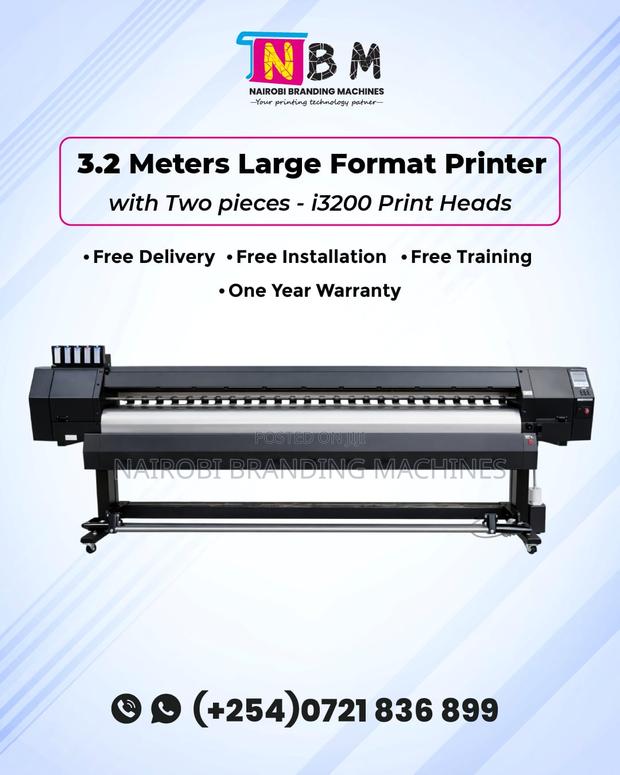 3.2 Meters Large Format Printer With 2pcs I3200 Print Heads on Sale