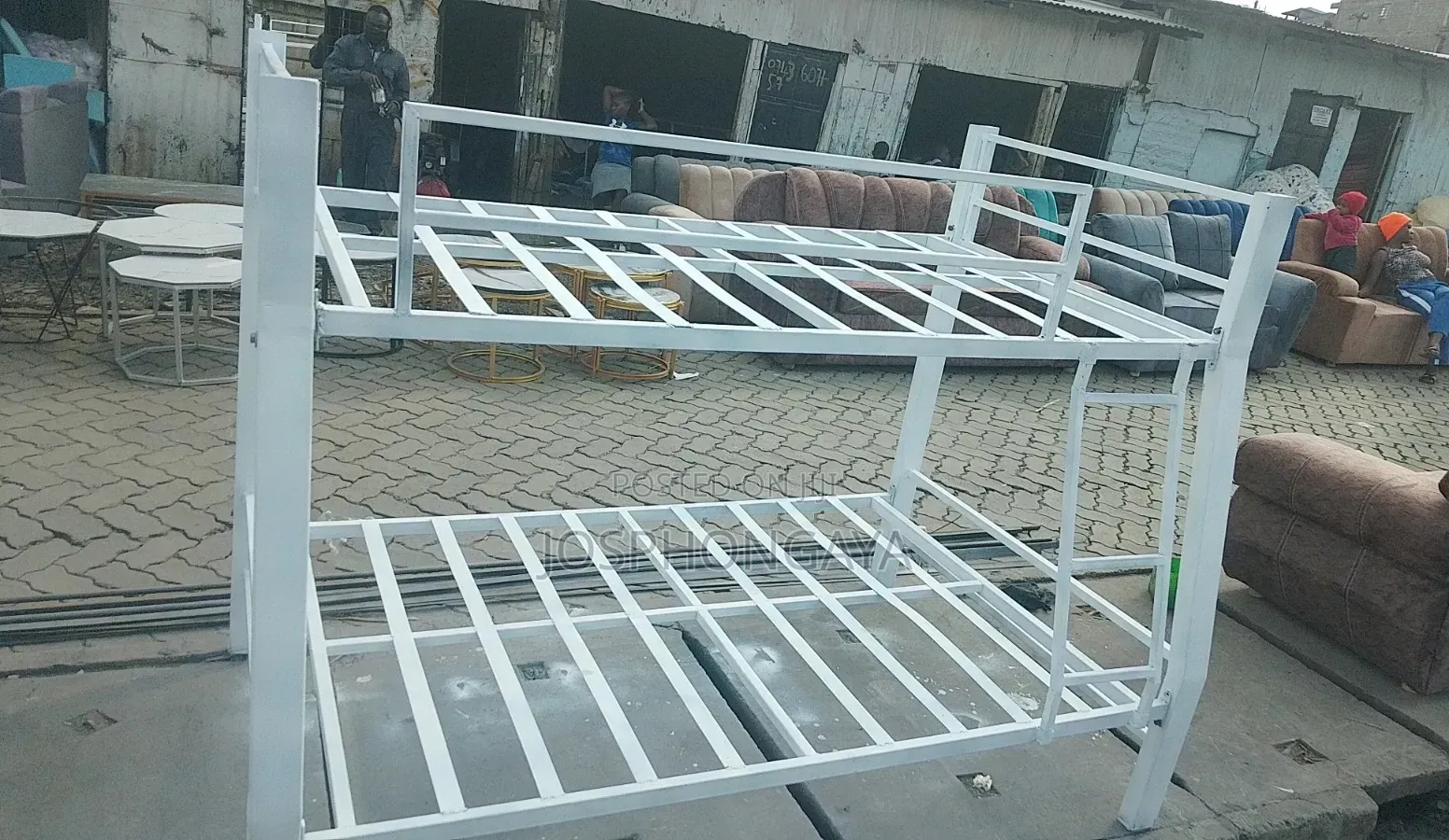 Bed Frame Painted White or Any Colour You Want 3.5 Up4 by 6 Down ,