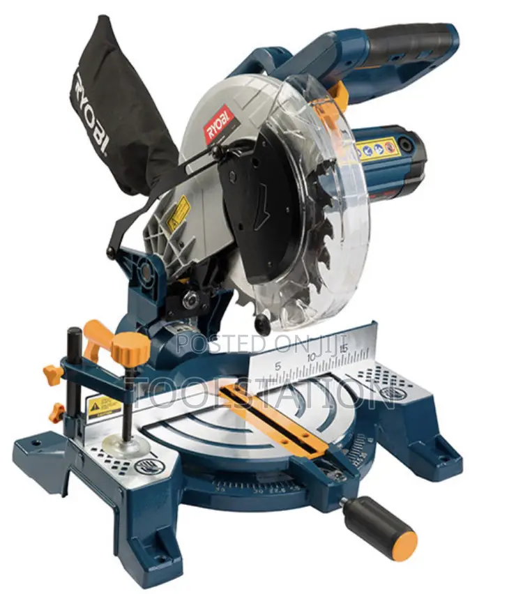 Mitre Saw 210mm 1200w Compound With Laser Ms-210cl Ryobi