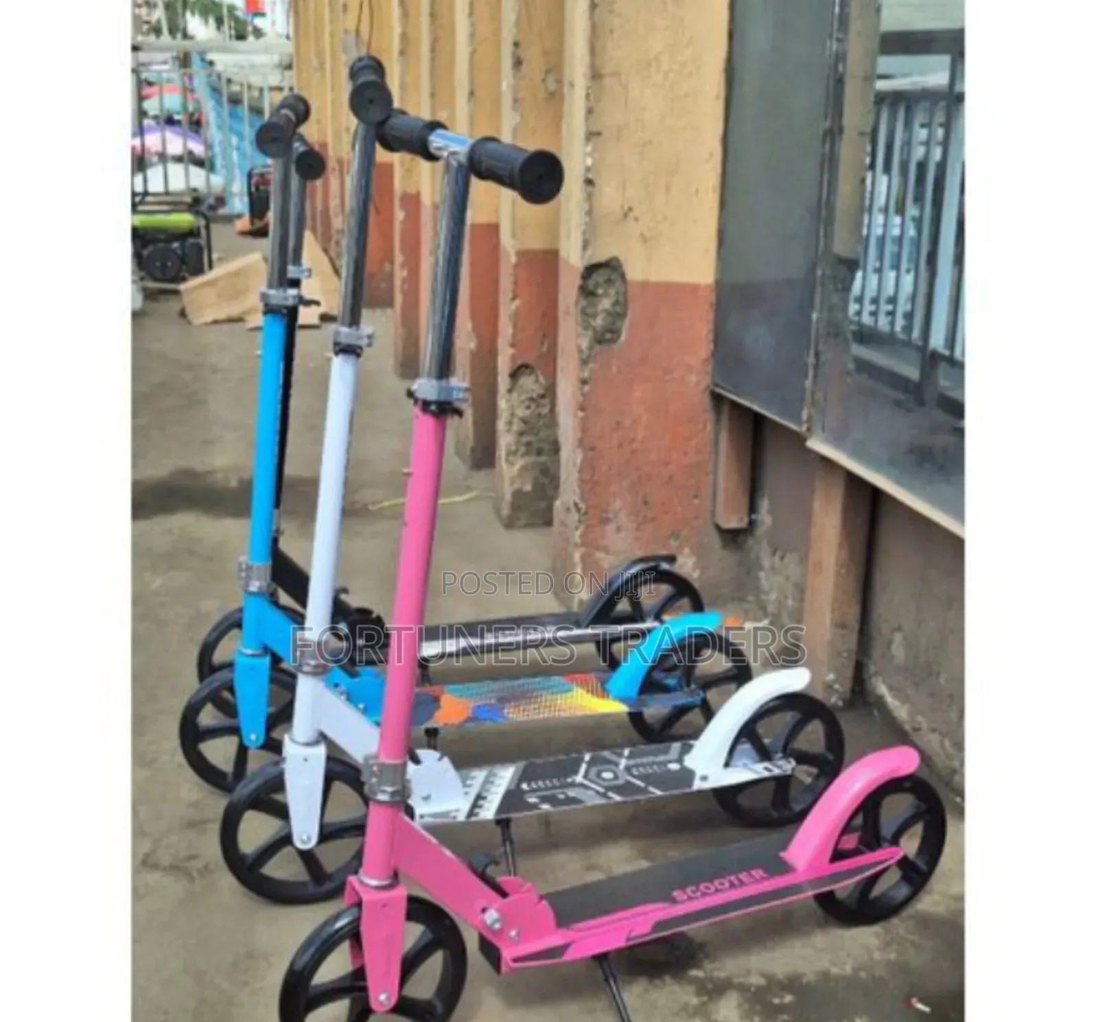 Foldable Metallic Scooters
