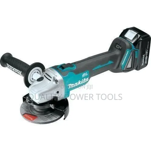 Makita Cordless Grinder, Two Batteries and One Charger+ Cutting Disk