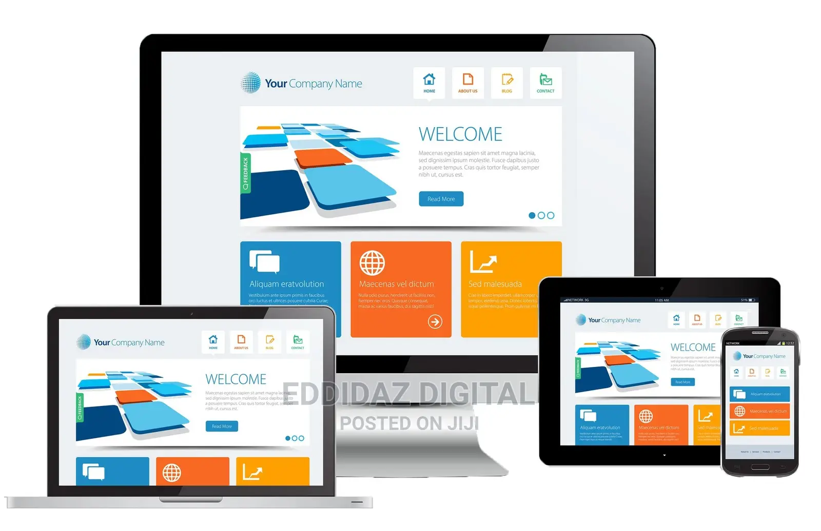 Website Design Services, Get An Affordable Website Fast
