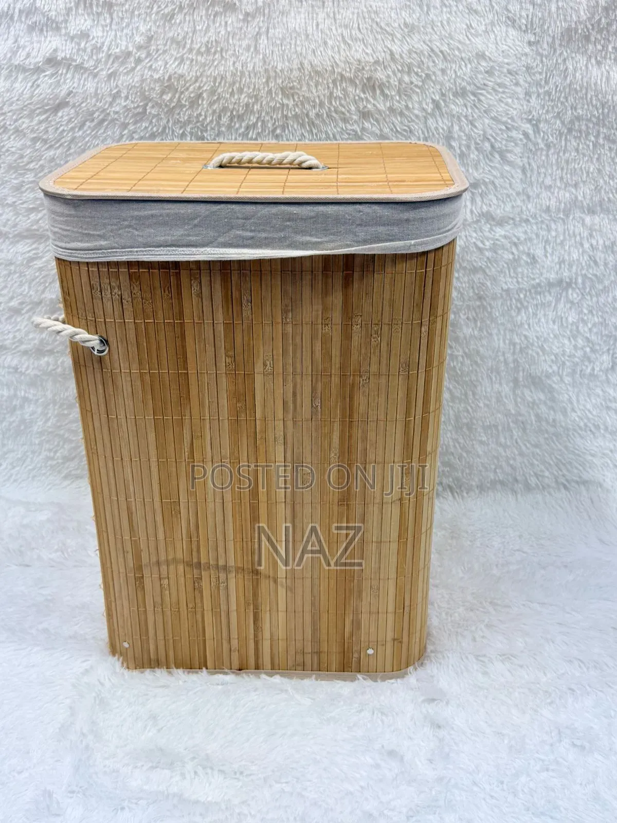 Laundry Basket Wooden