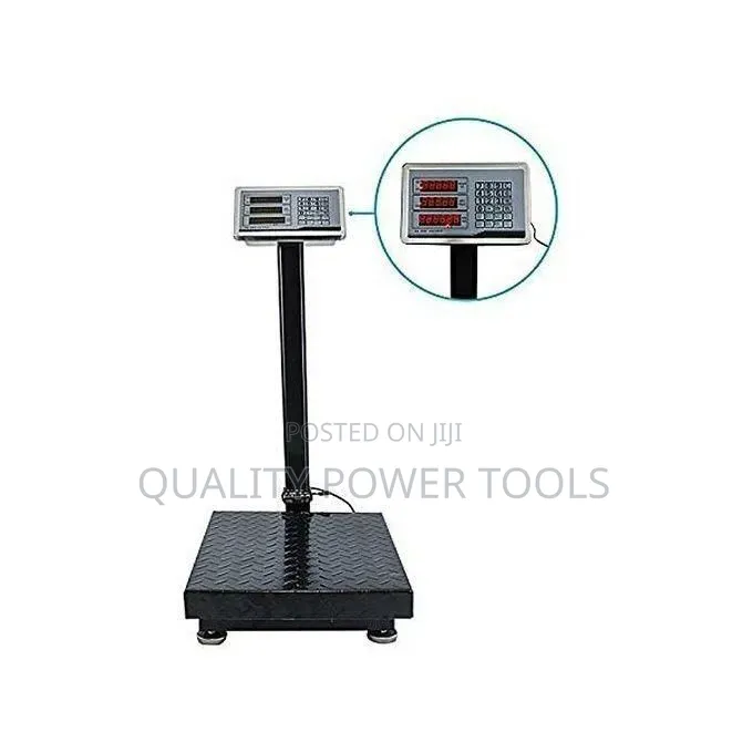 Big Baseindustrial 300kgs, Digital Pricing Electronic Flatbed Platform