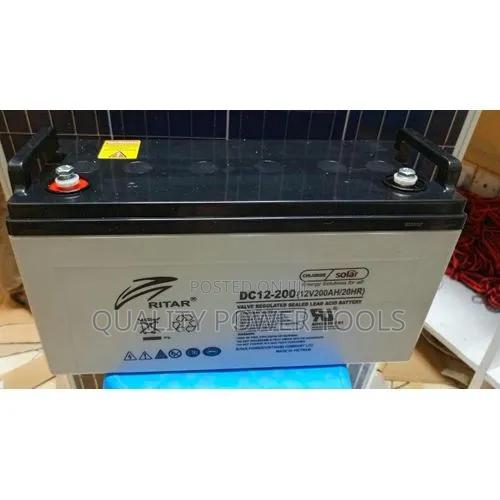 200ah Ritar Deep Cycle Solar Gel Bettery