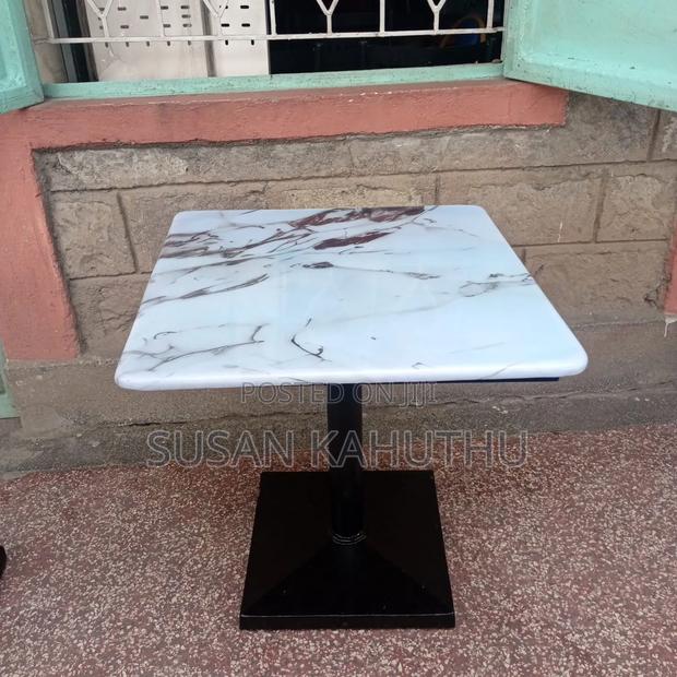 Square Enticing Marble Table - main view