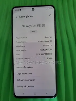 Samsung Galaxy S21 5G 128 GB Black