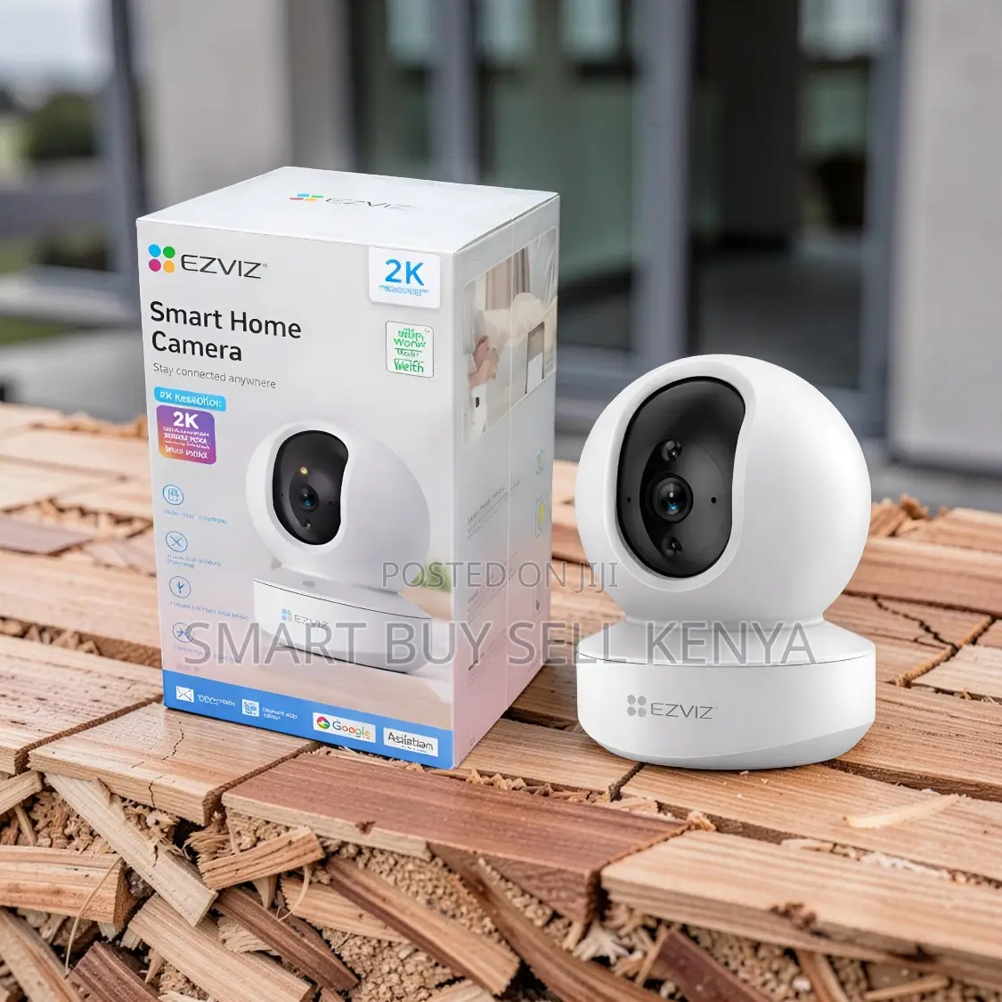 Pan Tilt Indoor Ezviz Ty1 Pro 1080p Full Hd Rotating Wi-Fi Camera