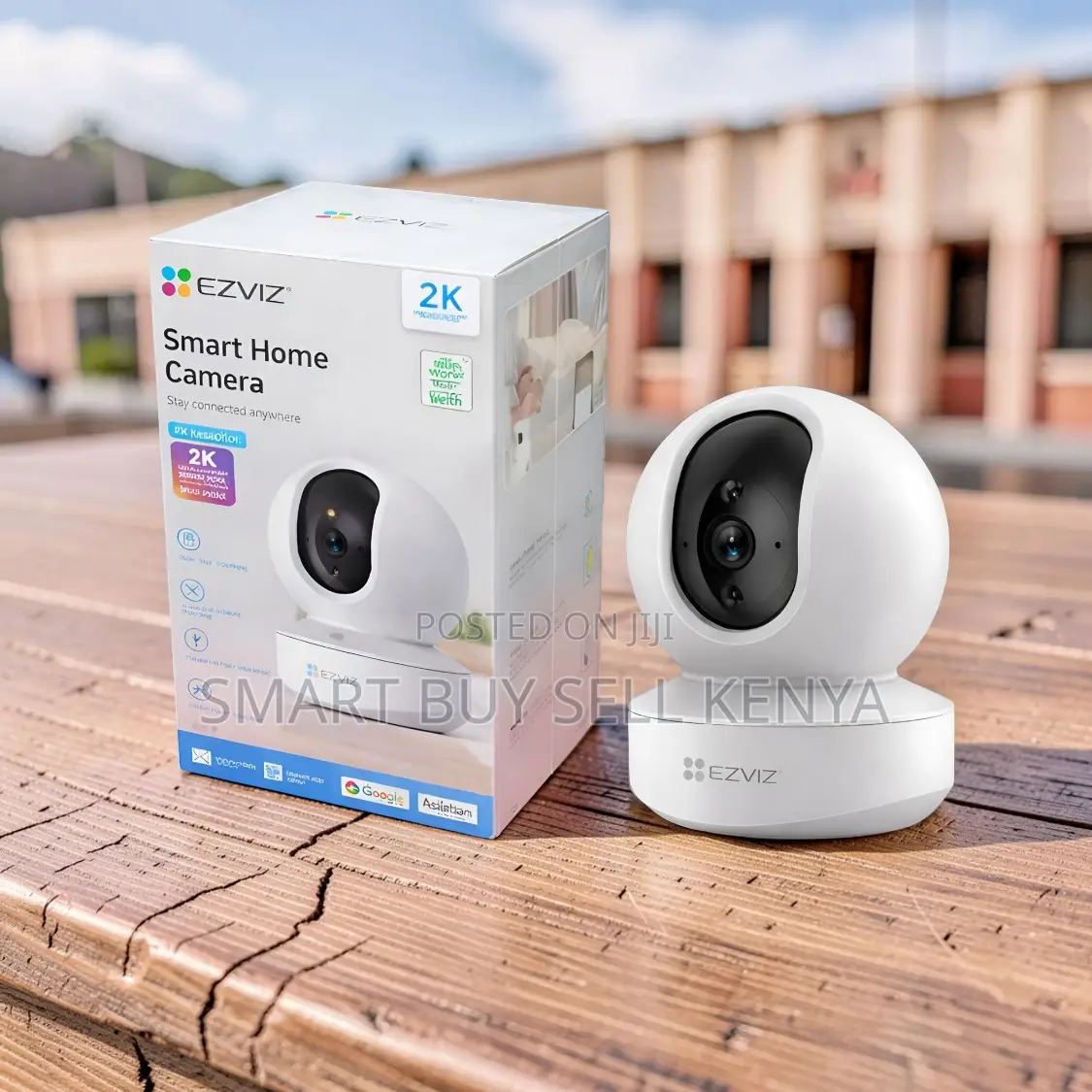 Enhanced Visibility Ezviz Ty1 Pro 1080p Full Hd Rotating Wi-Fi Camera