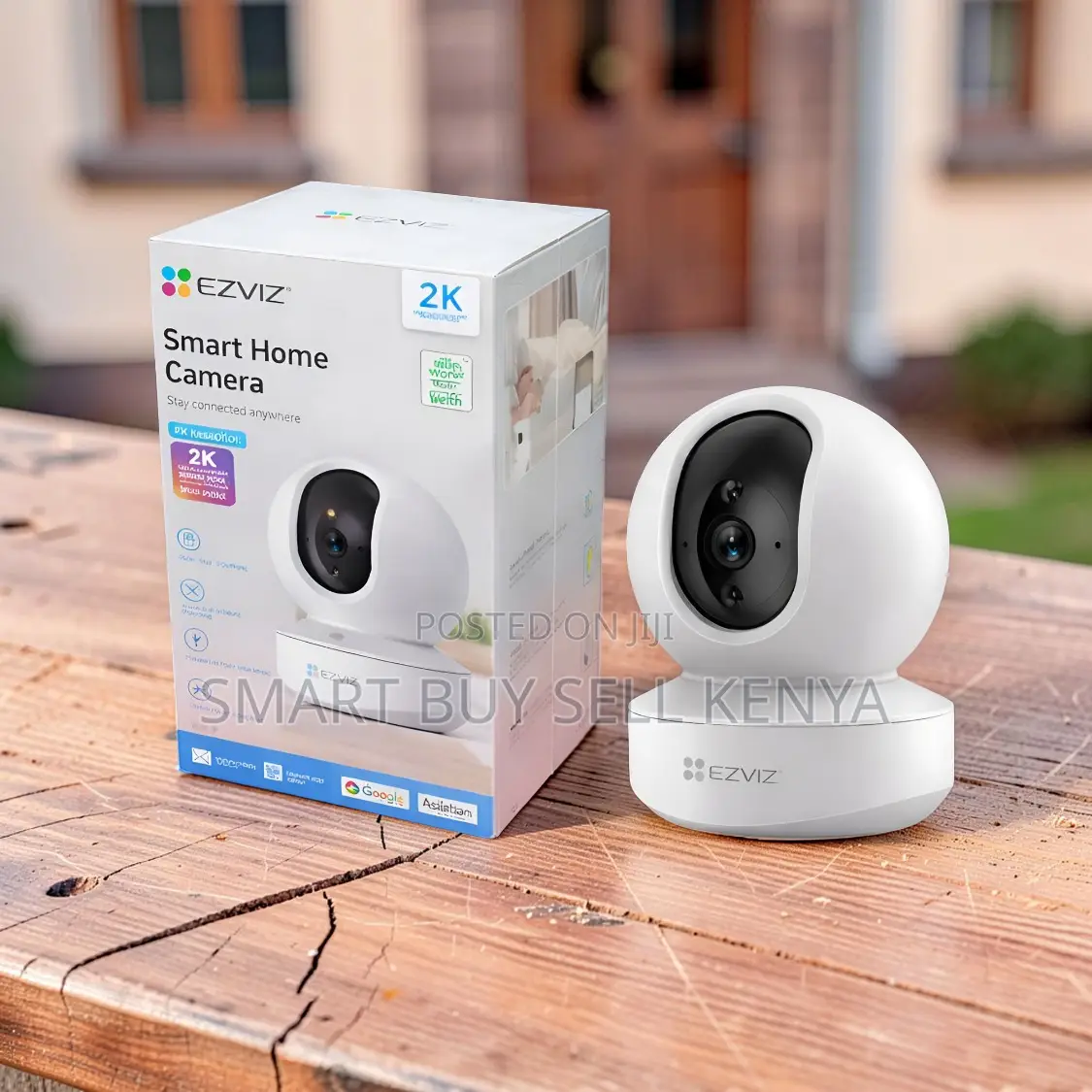 Mobile Viewing Ezviz Ty1 Pro 1080p Full Hd Rotating Wi-Fi Camera
