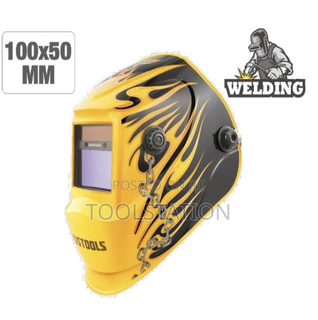 Auto Darkening Solar Powered Welding Helmet Mss01l - main view