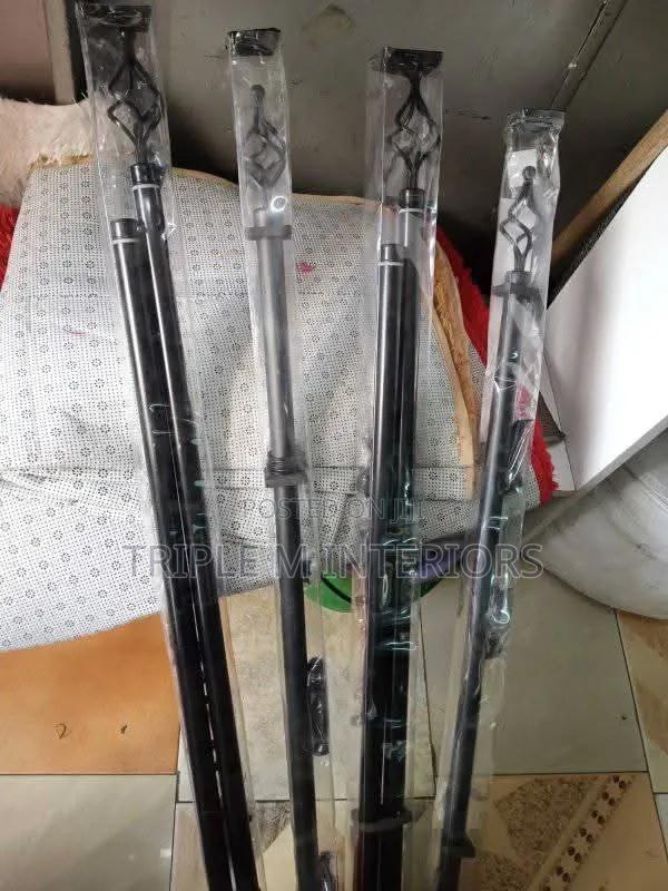 Black Expandable 2m Double Rod S