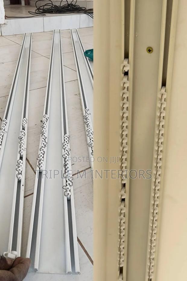 Strong Dual Channel Aluminum Curtain Track