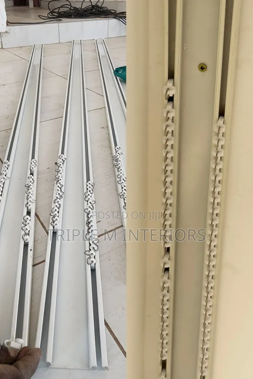 Strong Dual Channel Aluminum Curtain Track