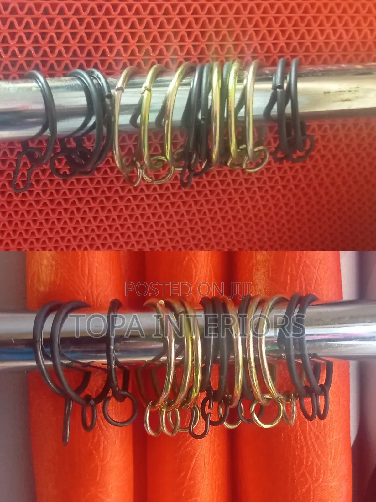 Multipurpose Drapery Round Metal Curtain Rings