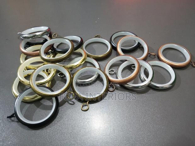Silent Flow Curtain Rings Drapery Rod Accessories