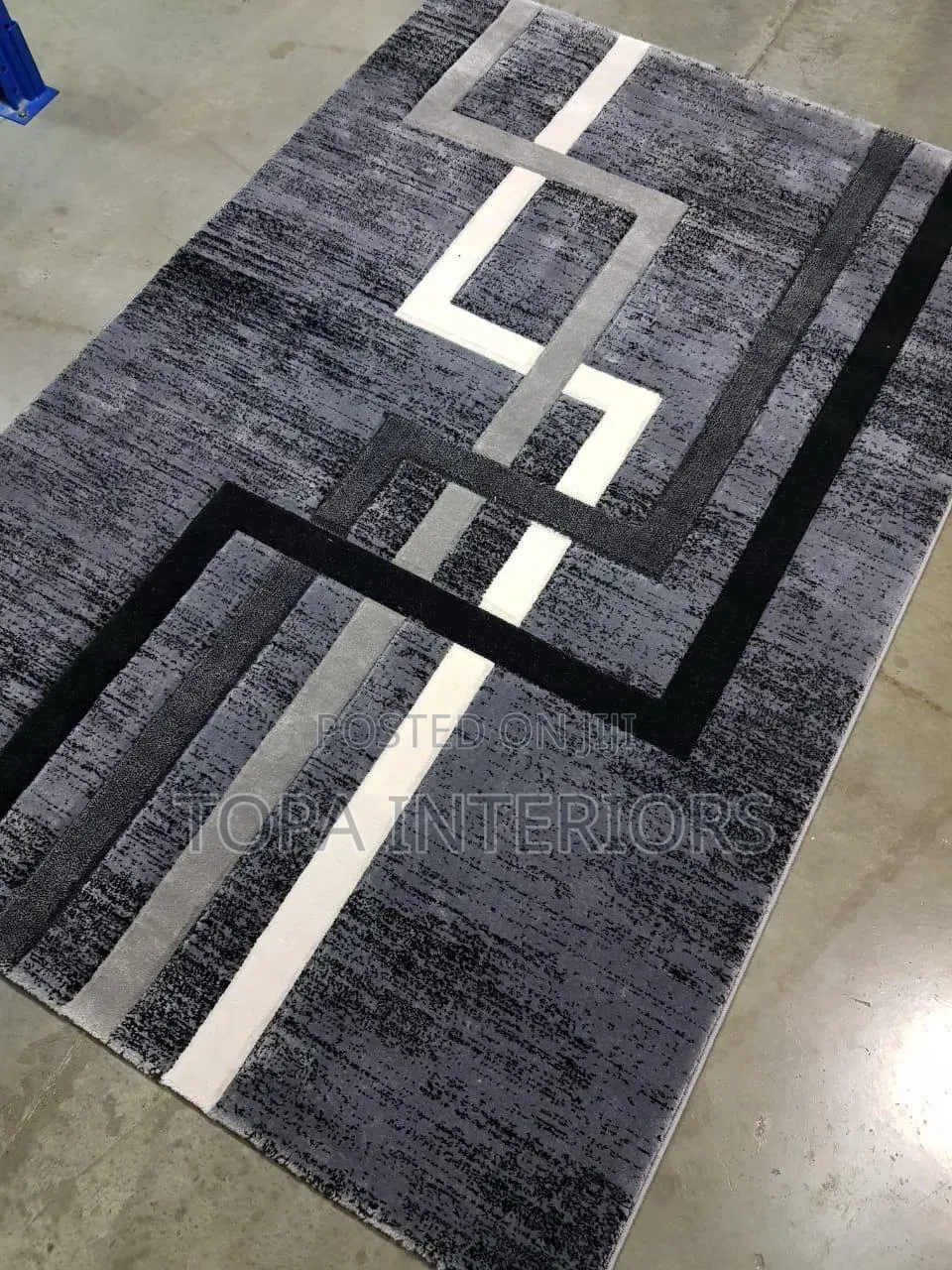 Grey Themed 5x8 Living Room Area Rug Carpets