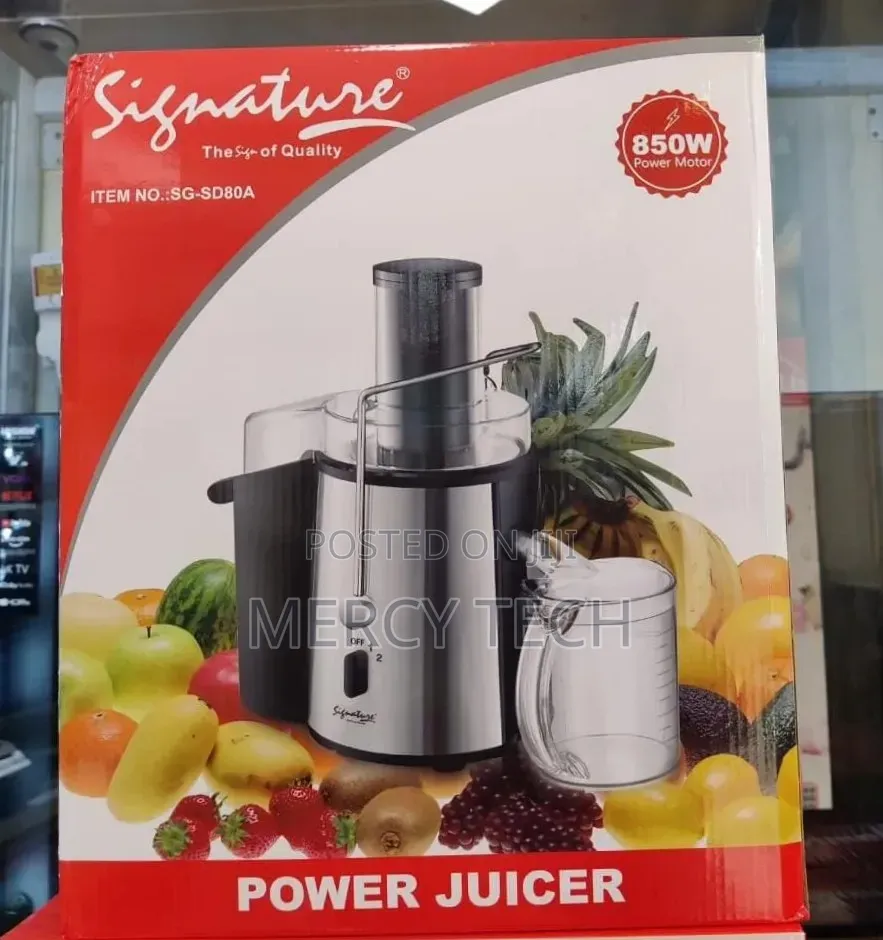 Signature Power Juicer – Model Sg-Sd80a*