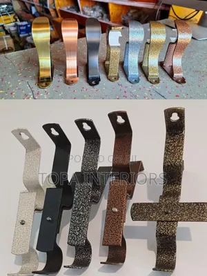 Strong Wall Brackets for Curtain Rod Mounting