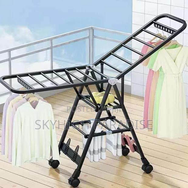 The Foldable Heavy Clothes Drying Rack Restocked 