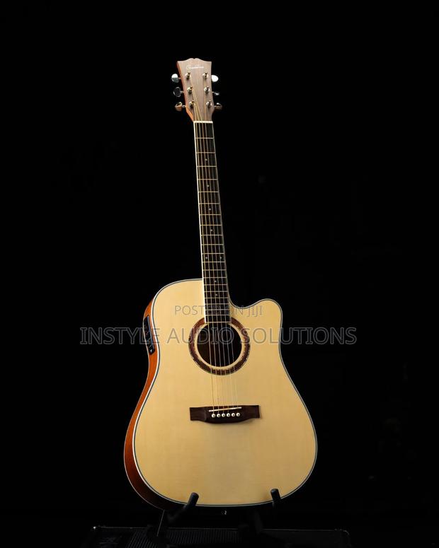 Size 41 Semi Acoustic Stylish Box Guitar