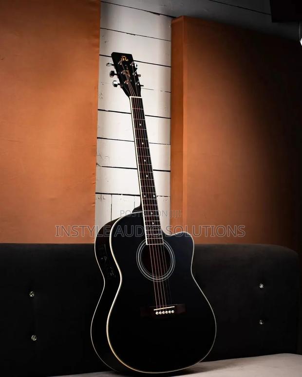 Size 40 Smart Semi Acoustic Stylish Box Guitar