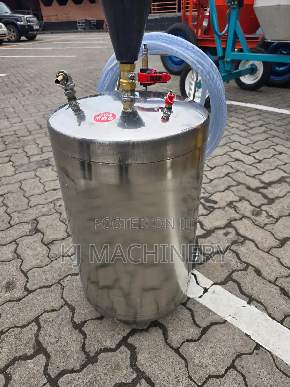 Stainless Steel Foam Sprayer Tank (High Pressure Cleaning System)