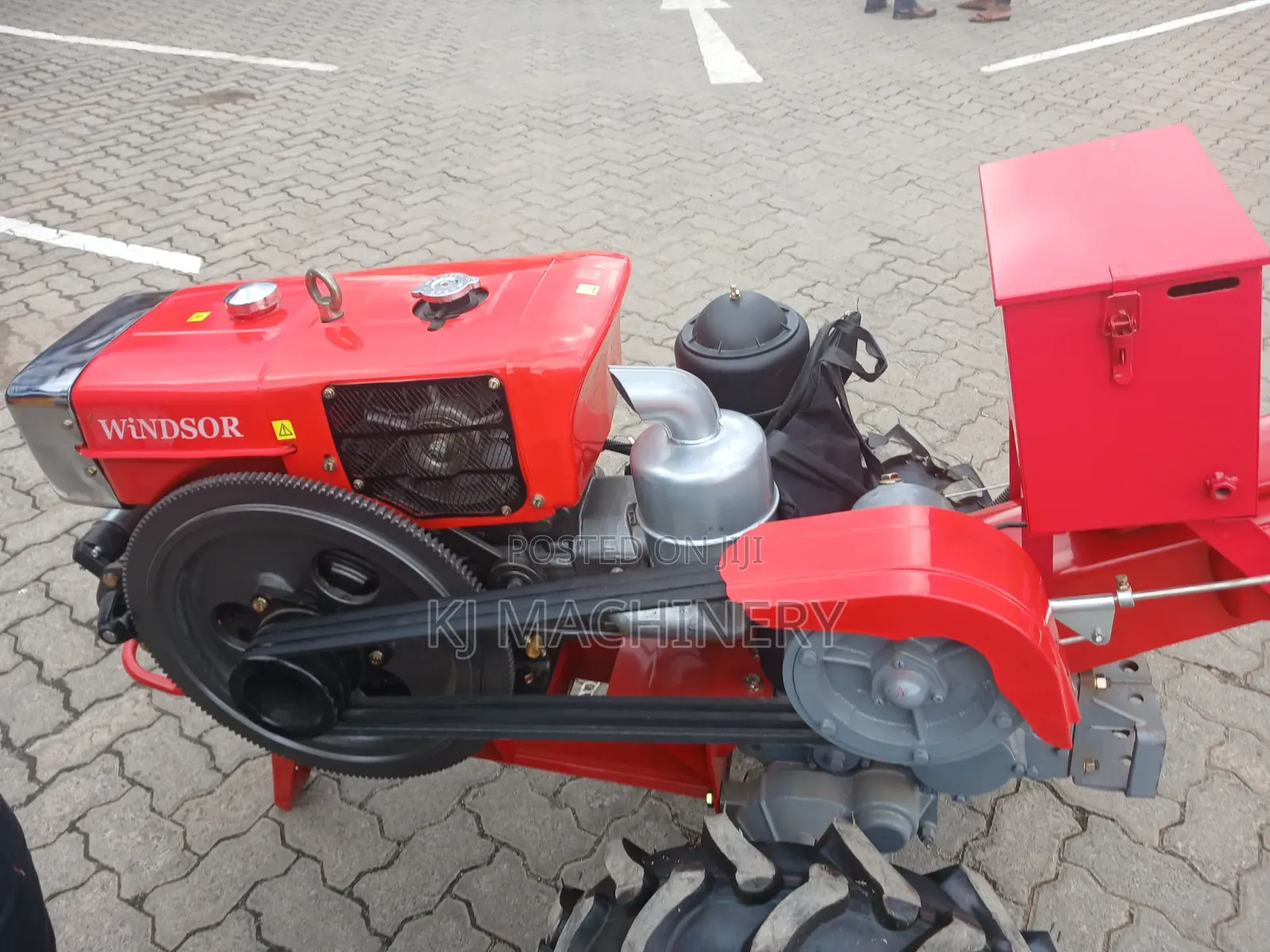 Walking Tractor Diesel Powered With Disc Plough Accessory