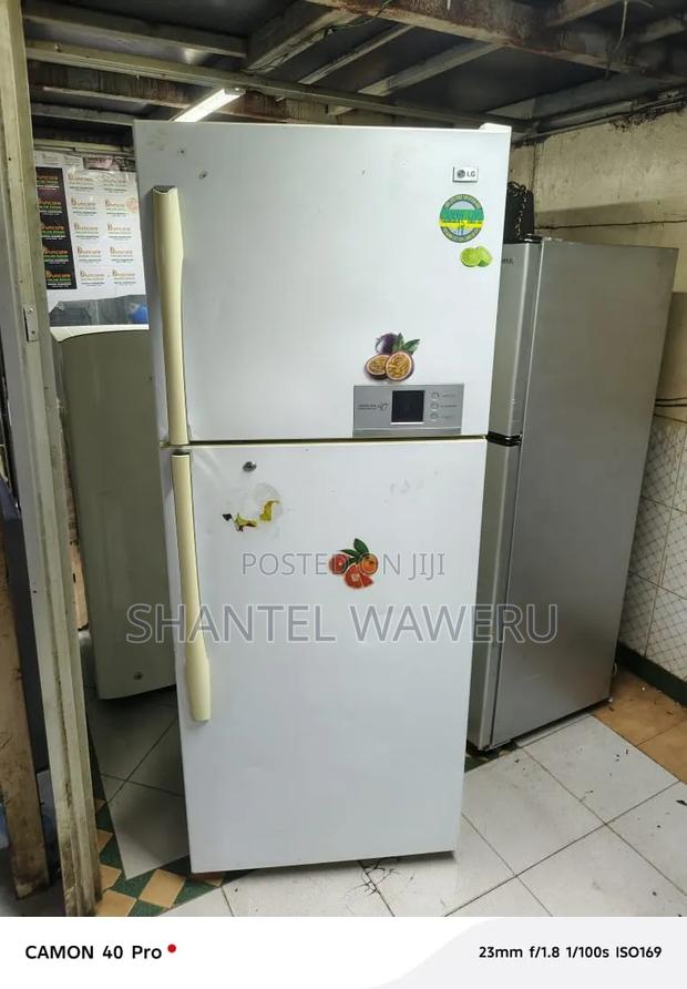 Lg Big Double Door Fridge 450litres - thumbnail 4