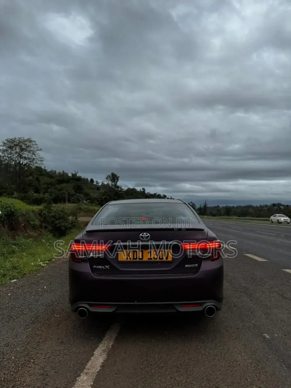 Toyota Mark X 2015 Purple