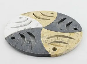 5 Pieces Fish Shaped Silicone Coasters