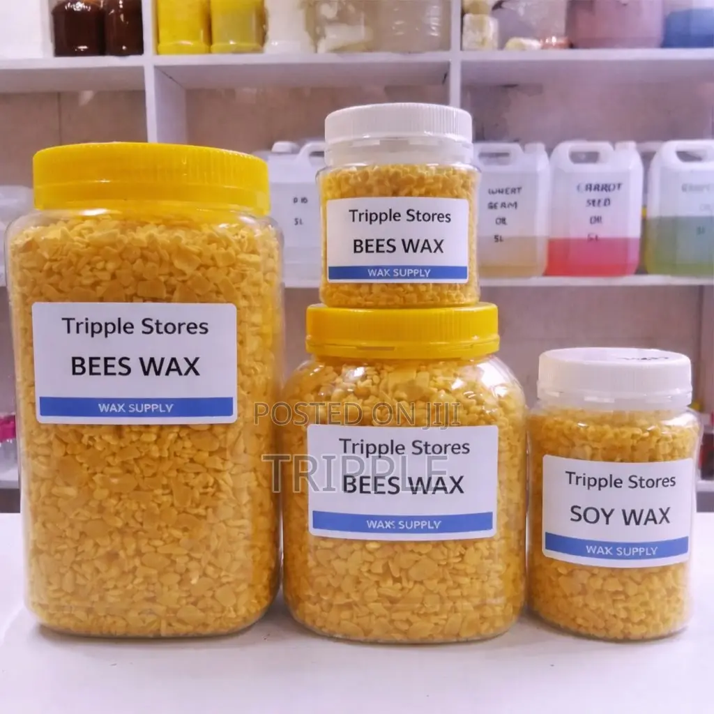 Yellow Bees Wax Beads -100%